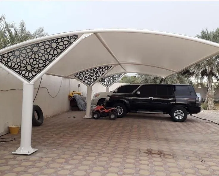 مظلات سيارات مواقف  للأسواق​ الرياض