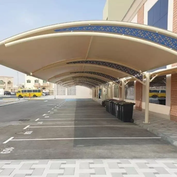 أحدث أشكال مظلات مواقف سيارات تناسب الذوق السعودي