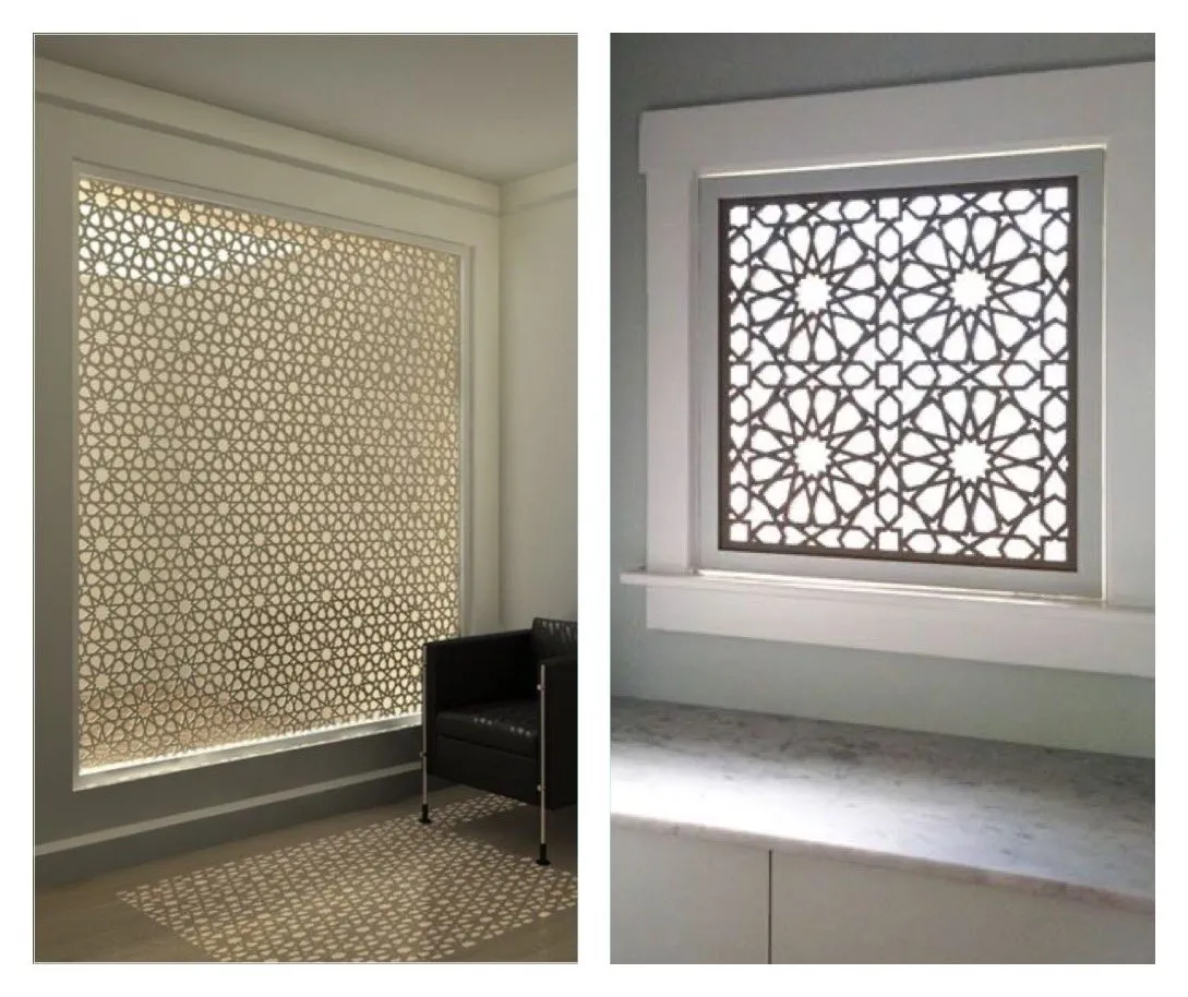 حداد شبابيك حديدية مزخرفة تحمي وتزين الواجهات حي العارض