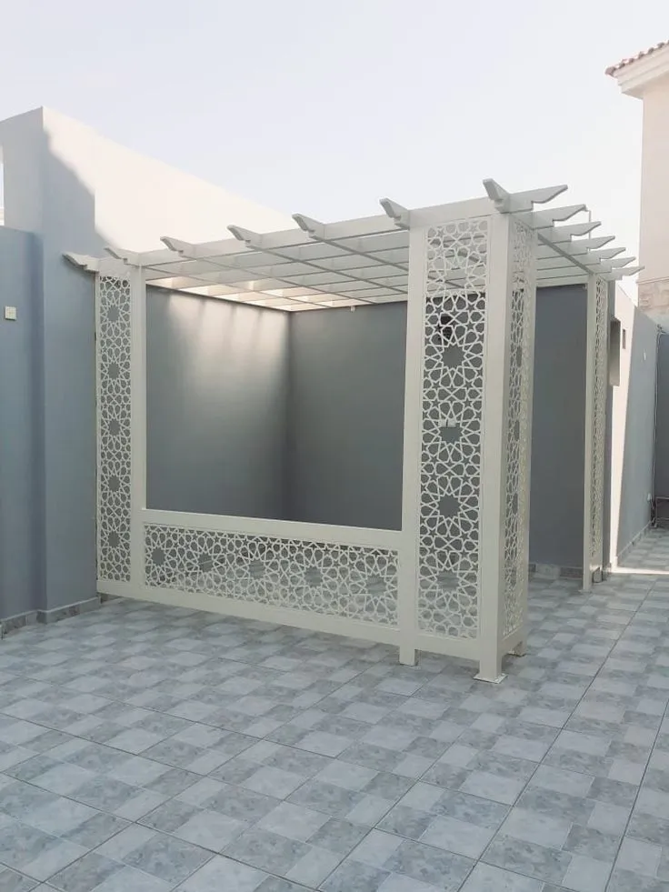 مظلات ليزر ديكور |مظلات ليزر مداخل الرياض