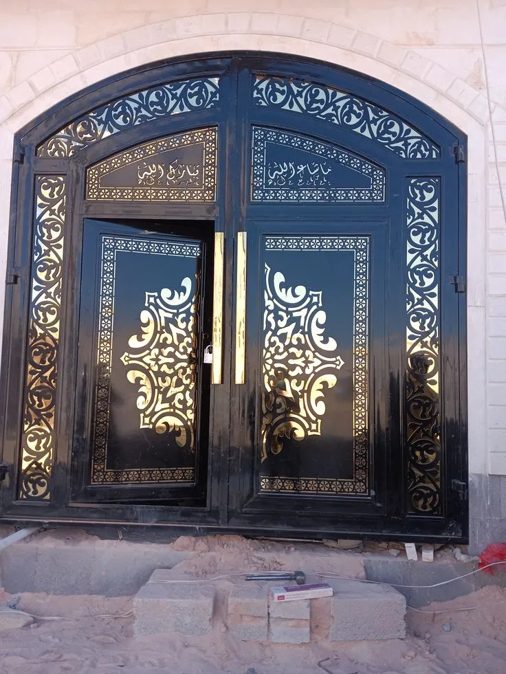 تصميم باب حديد حي الطويق