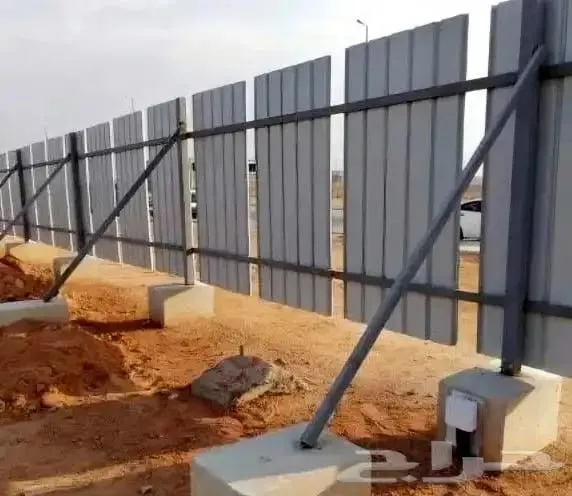 مقاول  تسوير  ارض  شينكو  شمال الرياض