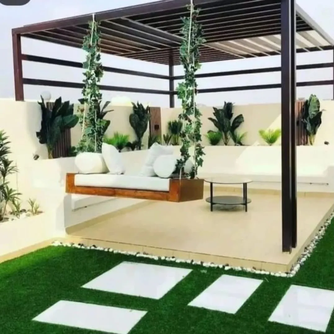 احدث صور برجولات الرياض مظلات خارجية 