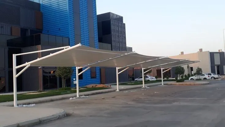 مظلات سيارات مواقف  للأسواق​ الرياض
