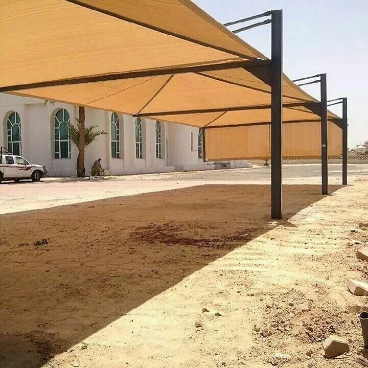 تجديد مظلات قماش قديمة مظلات سيارات الرياض