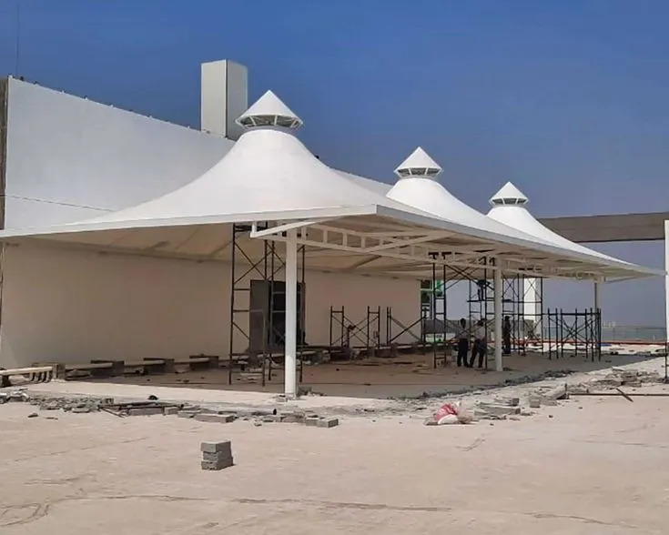 شركة تركيب مظلات مواقف سيارات لكسان وحديد وقماش الرياض