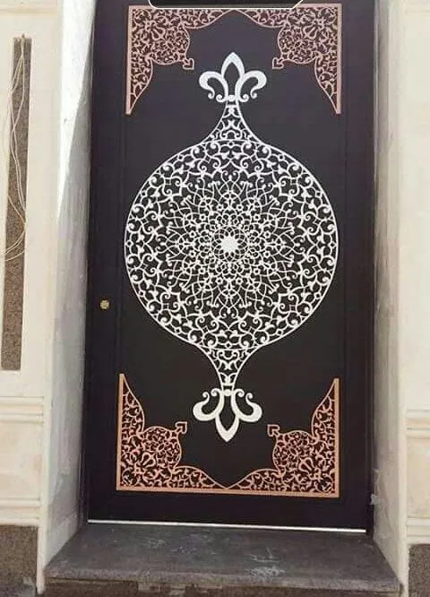 تصميم أبواب ليزر حديثة افخم ورشة بالرياض