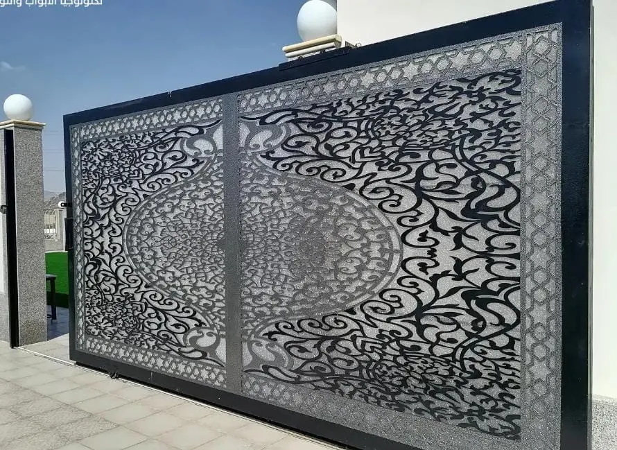 تصميم أبواب ليزر حديثة افخم ورشة بالرياض
