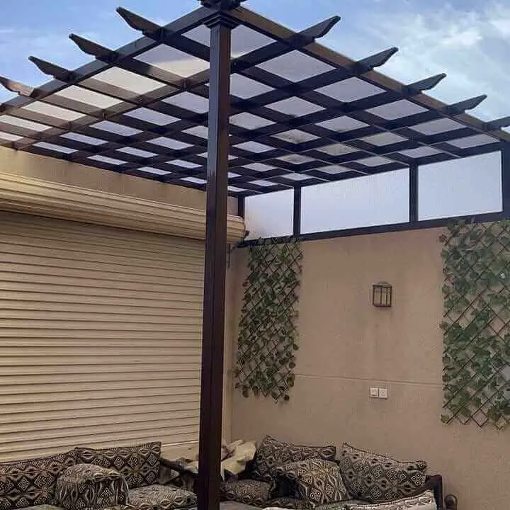 برجولات اسطح لكسان سعر متر البرجوله الرياض