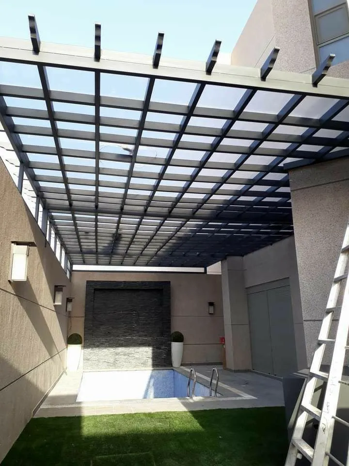 برجولات اسطح لكسان سعر متر البرجوله الرياض