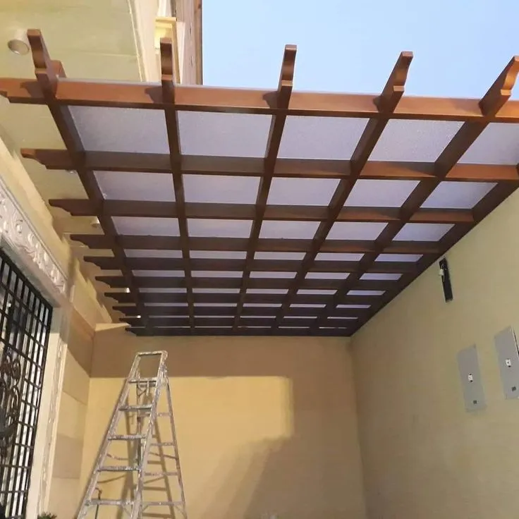 برجولات اسطح لكسان سعر متر البرجوله الرياض