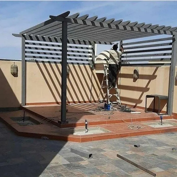 مظلات سطوح من لكسان انواع احدث تركيب في الرياض