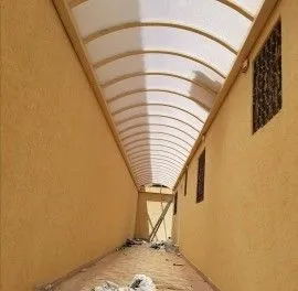 مظلات سطوح من لكسان انواع احدث تركيب في الرياض