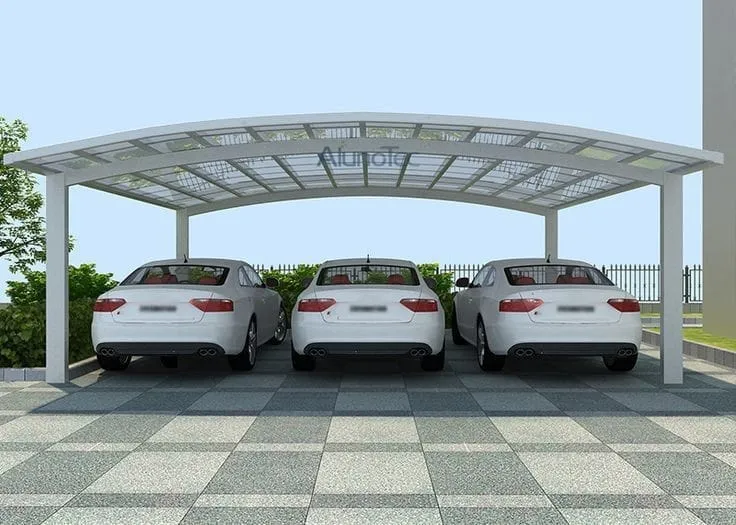 أحدث أشكال مظلات مواقف سيارات تناسب الذوق السعودي