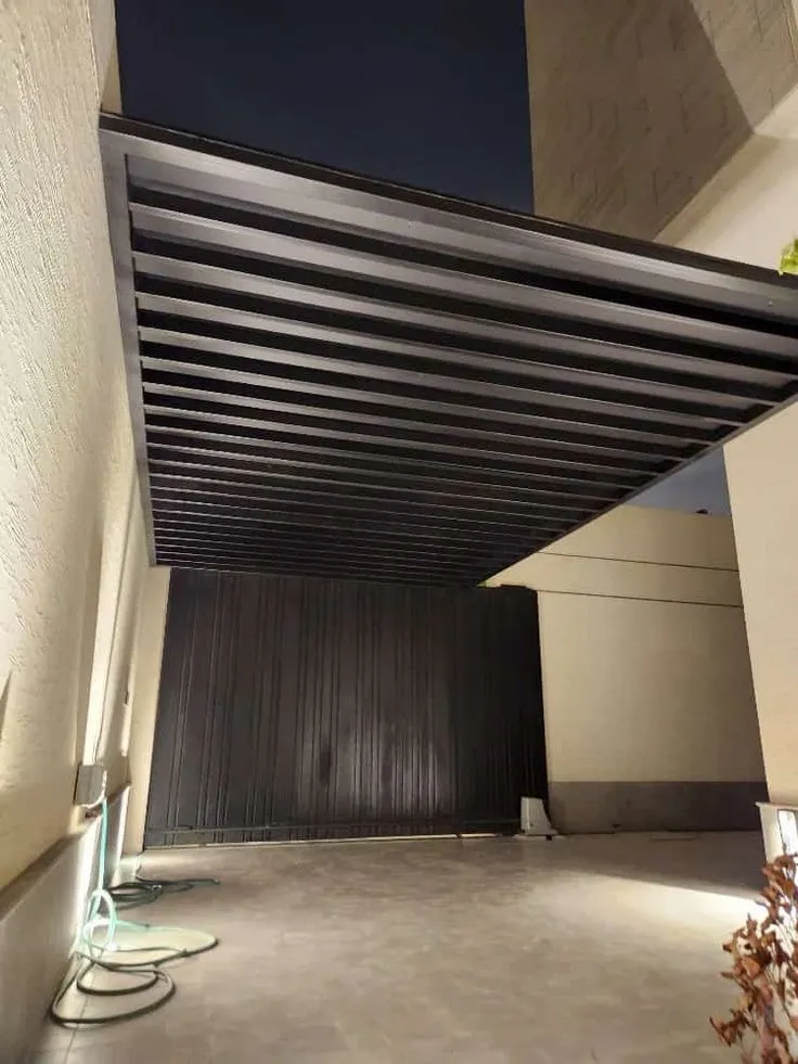 مظلات سيارات قابلة للسحب للفلل والمنازل جنوب الرياض