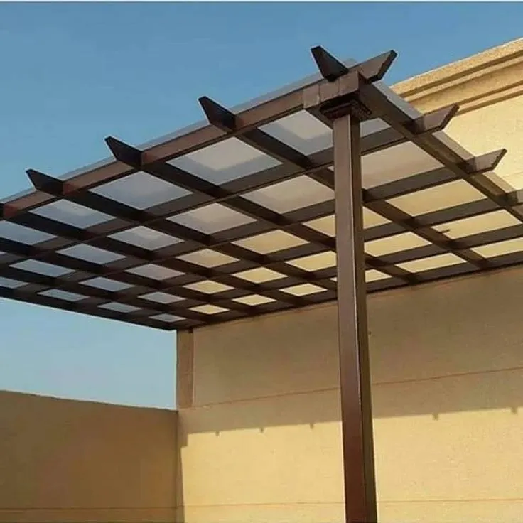 مظلات بلاستيكية لكسان شفاف أو ملون حي البن