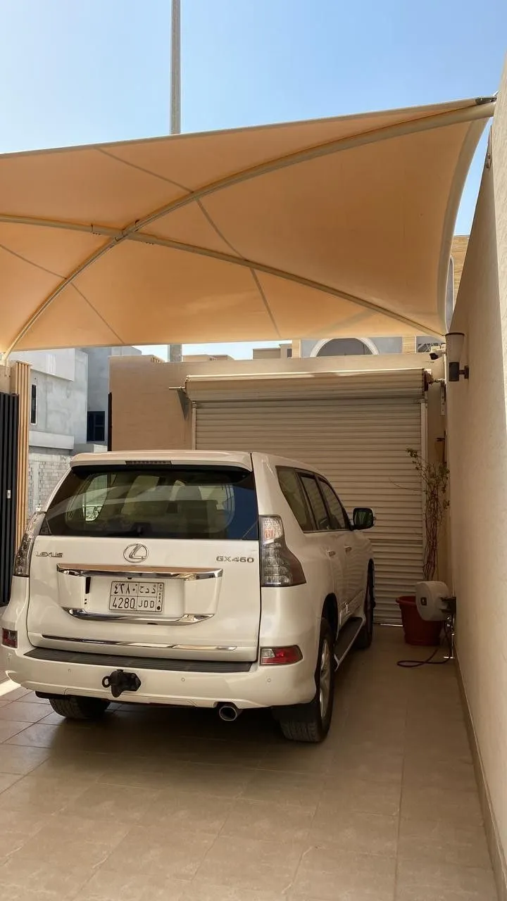 تصميم مظلات قماش PVC حديثة حي الحمراء و العارض والنرجس