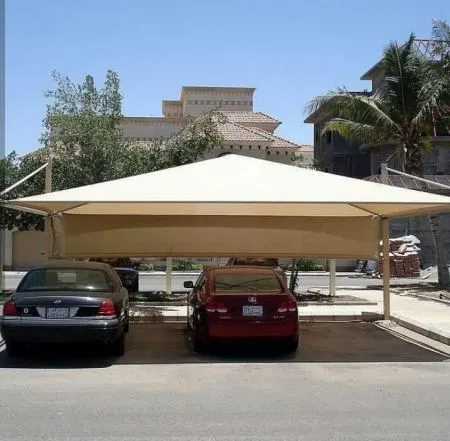 تصميم مظلات قماش PVC حديثة حي الحمراء و العارض والنرجس