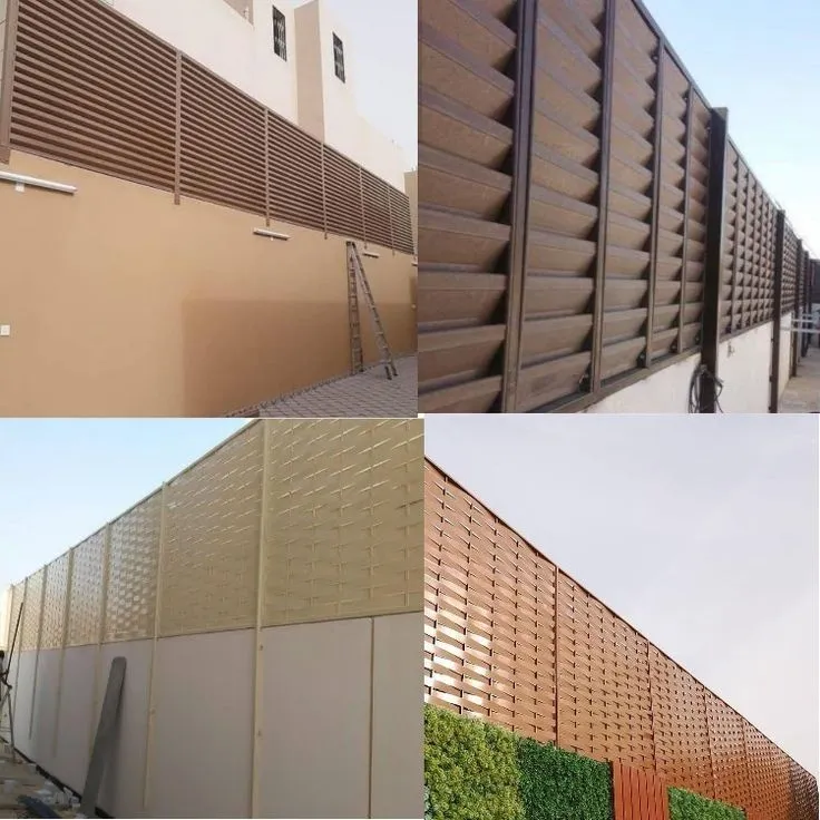أسعار السواتر الحديد| تصميم سواتر خارجية في الرياض