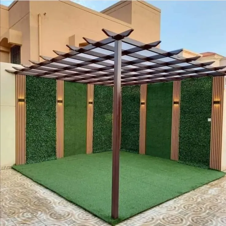 ورشة تلحيم مظلات فخمة| تصميم مظلات وبرجولات لكسان الرياض