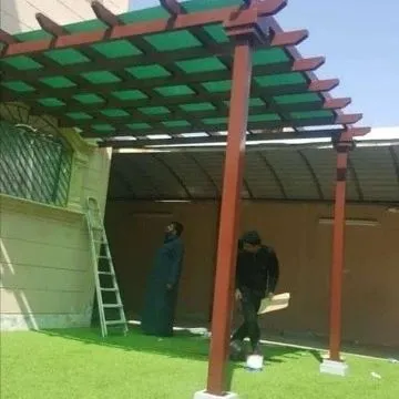 ورشة تلحيم مظلات فخمة| تصميم مظلات وبرجولات لكسان الرياض