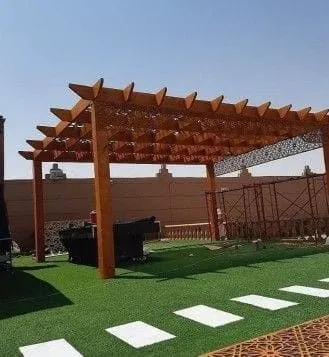 مقاول عمل جلسات حديد استرحات جنوب الرياض