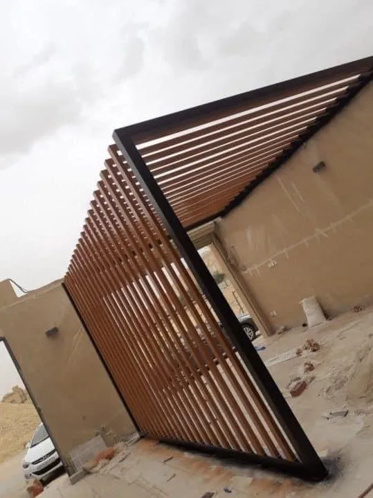 مقاول عمل جلسات حديد استرحات جنوب الرياض