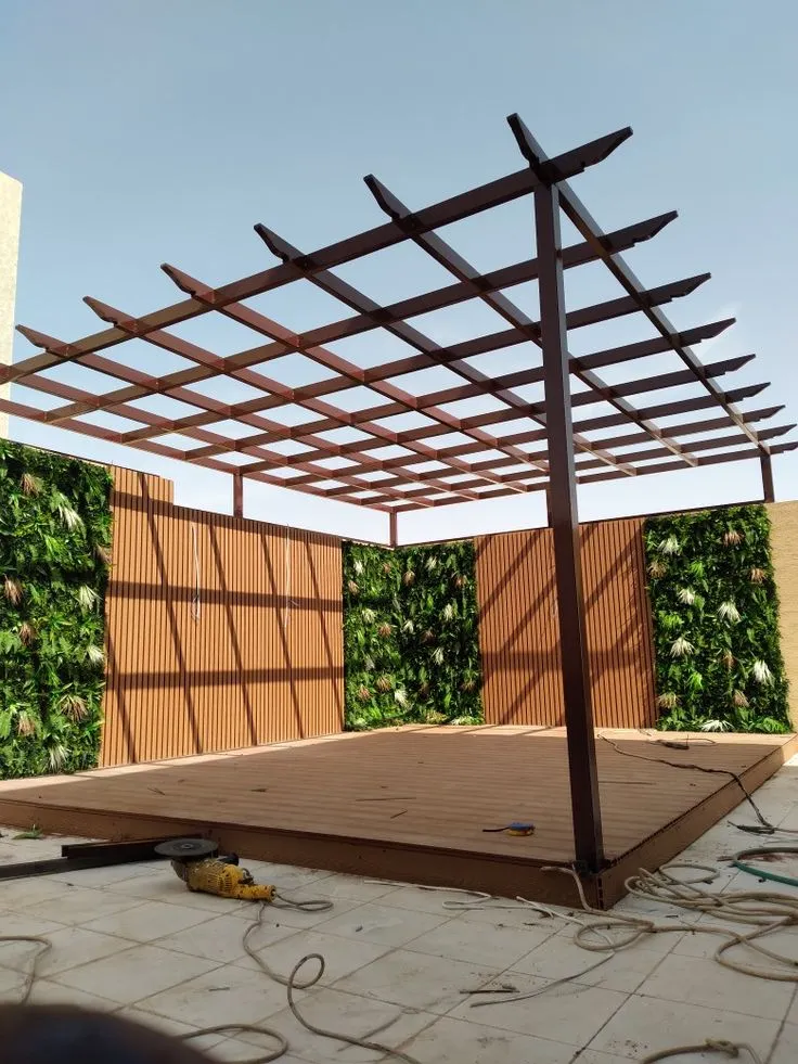 مقاول عمل جلسات حديد استرحات جنوب الرياض