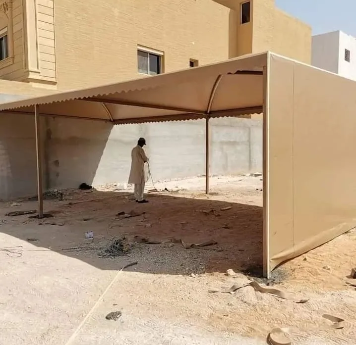 مقاول مظلات سيارات للمدارس في الرياض