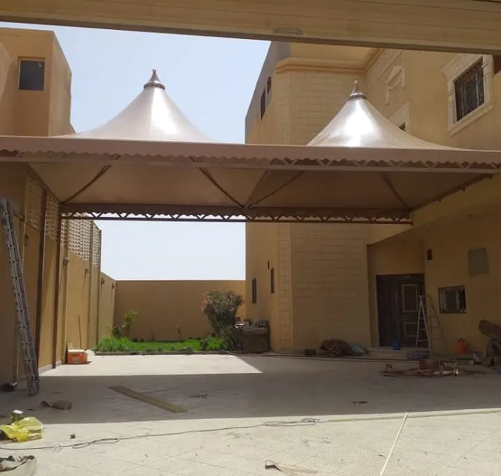 مقاول مظلات سيارات للمدارس في الرياض