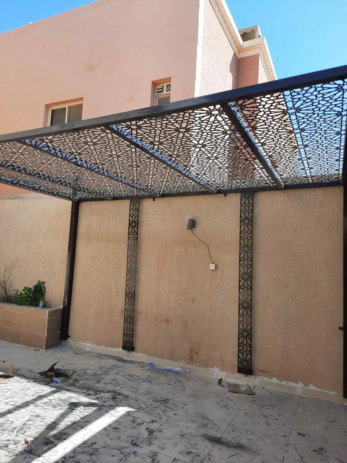 مظلات ليزر ديكور |مظلات ليزر مداخل الرياض