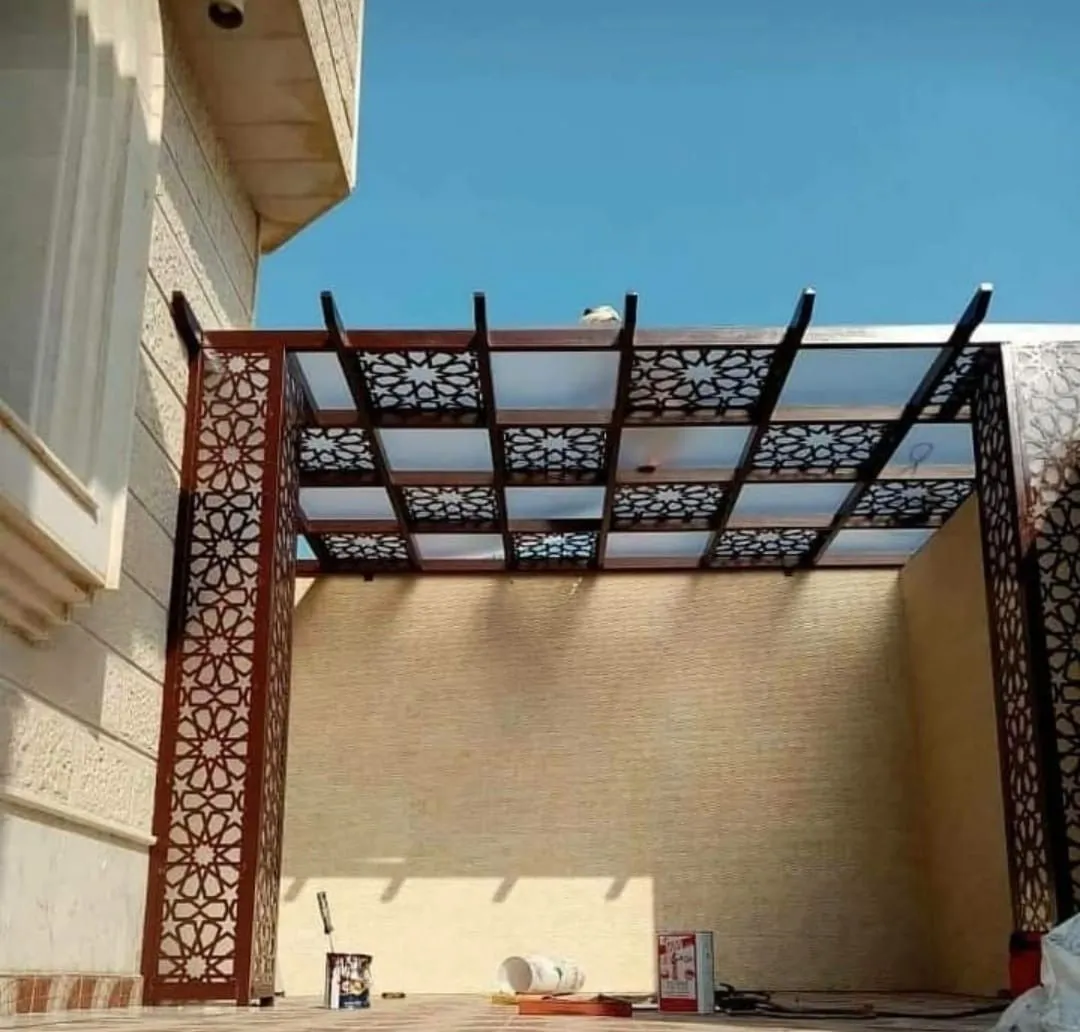 مظلات ليزر ديكور |مظلات ليزر مداخل الرياض