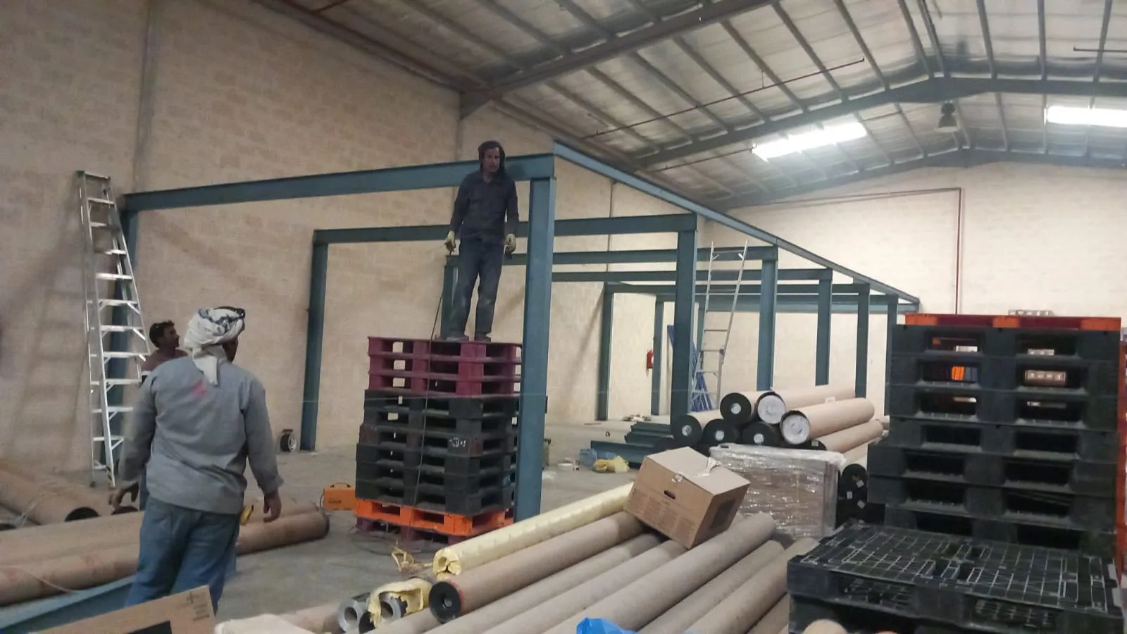 إنشاء مخازن شينكو في الرياض