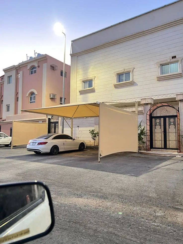 مظلات شراع أسطح |مظلات PVC حدائق الرياض