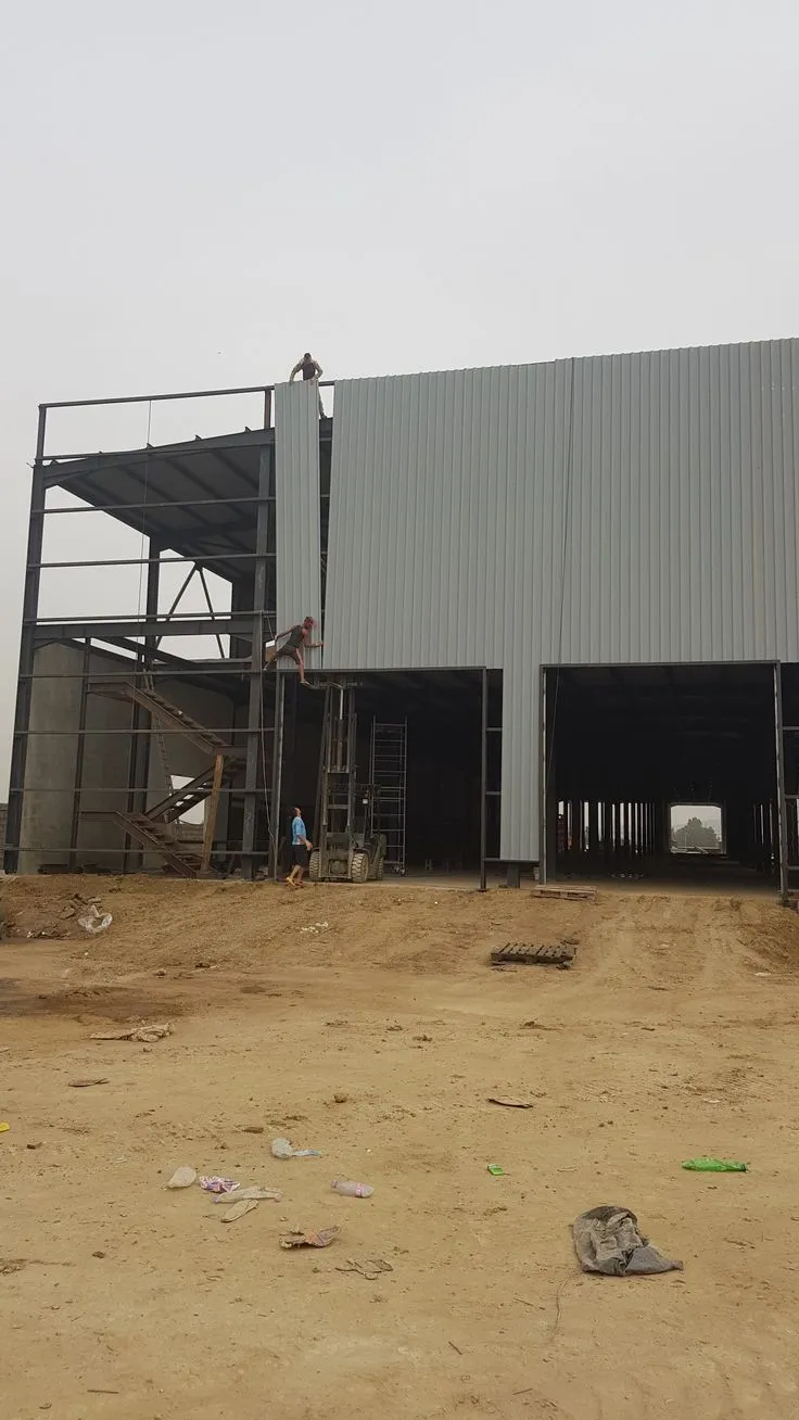 تركيب هناجر خلال أيام الرياض