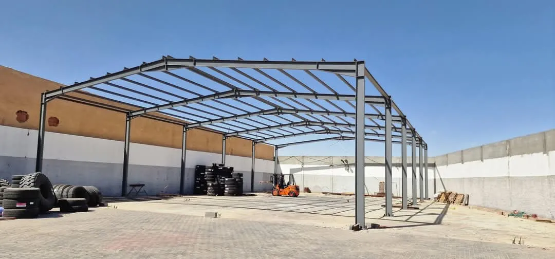 تركيب هناجر خلال أيام الرياض