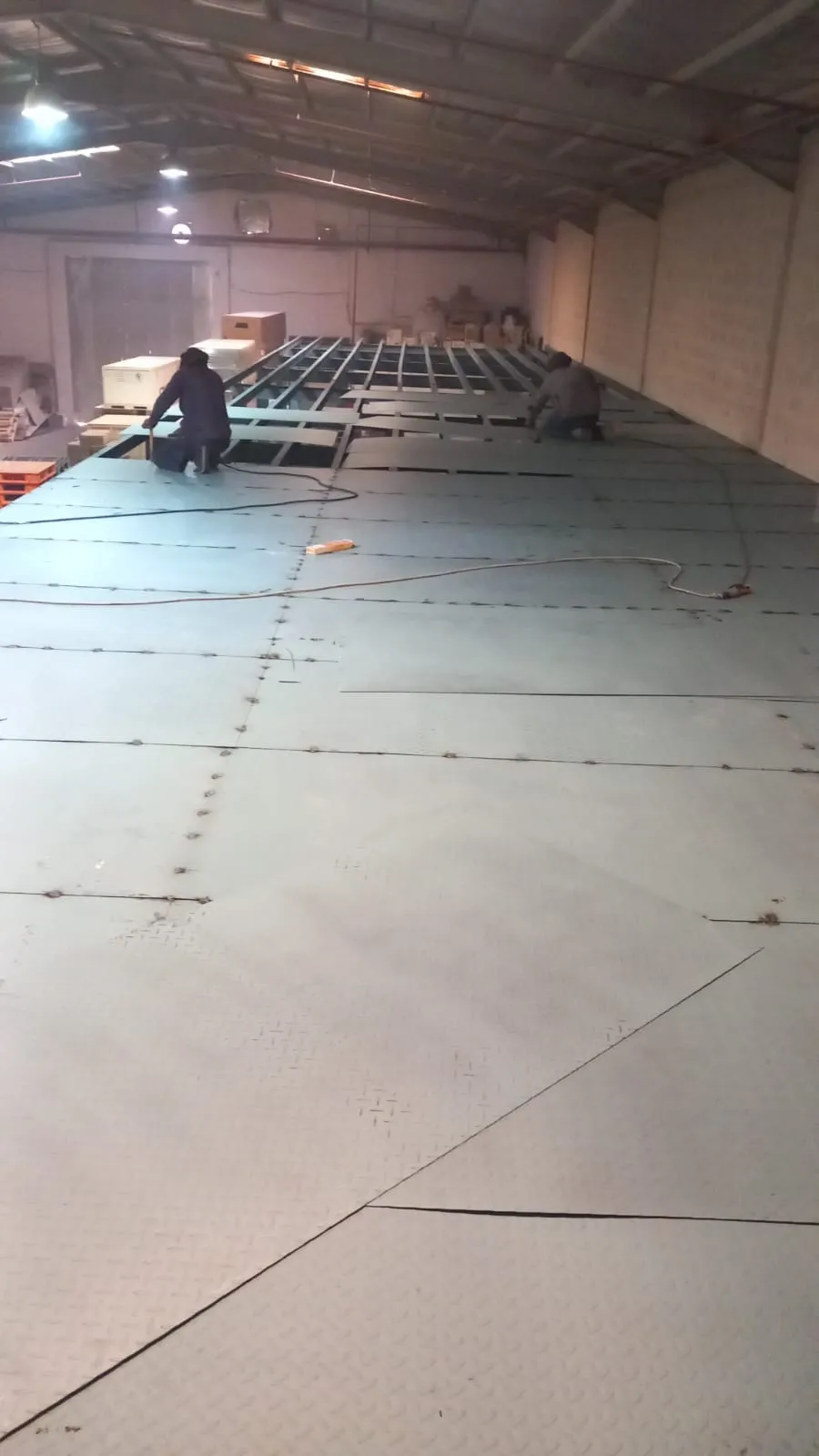 تركيب هناجر خلال أيام الرياض