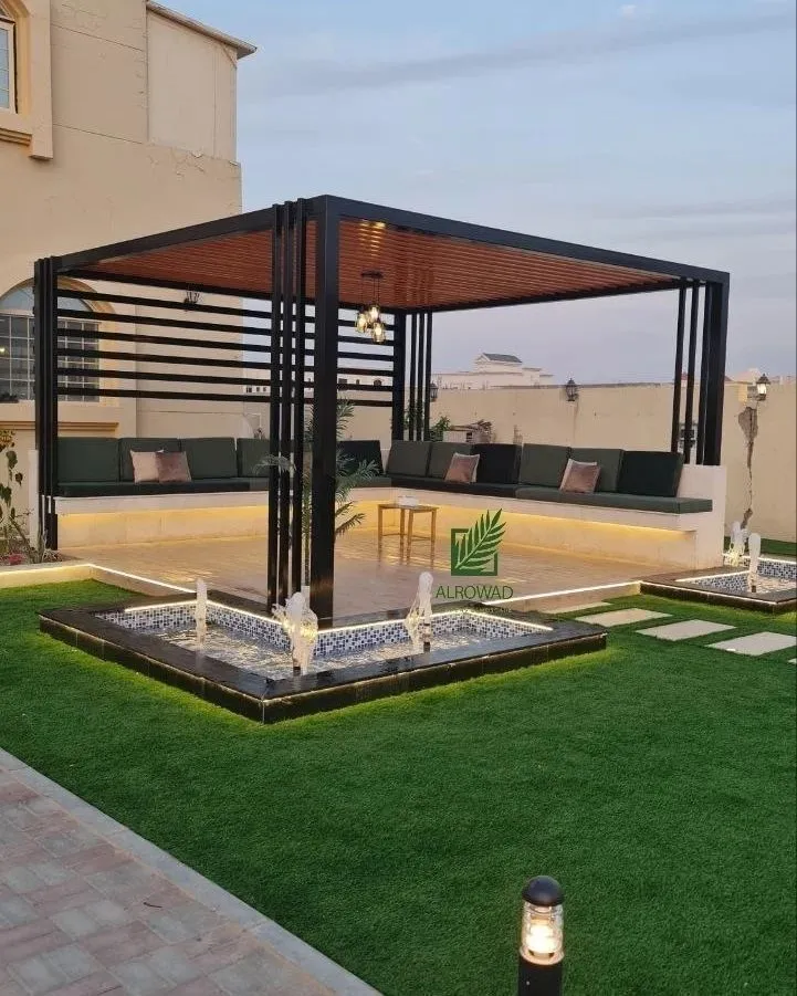 ورشة حدادة برجولات جلسات الرياض