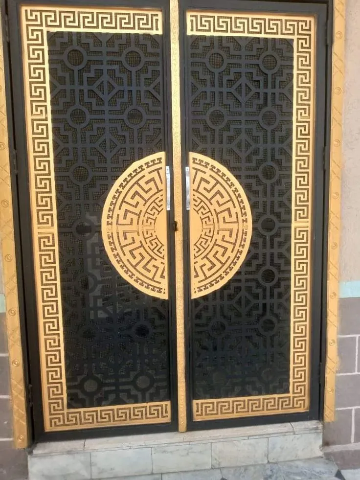 تصنيع أبواب حديد ليزر الرياض