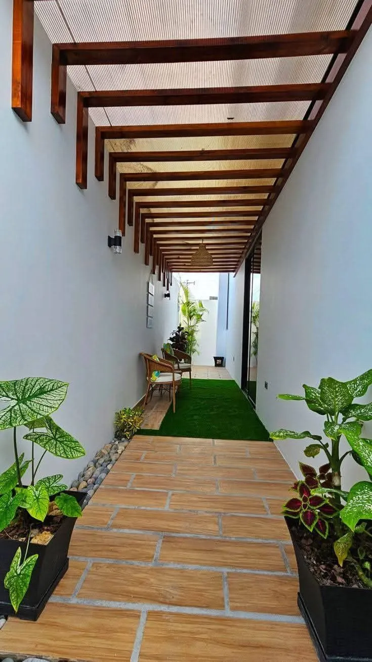 مظلات مداخل قماشية ومعدنية للمنازل والشركات الرياض