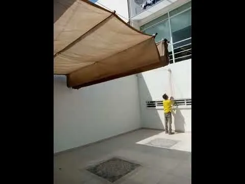 ورشة مظلات قماش متحرك حي المهدية