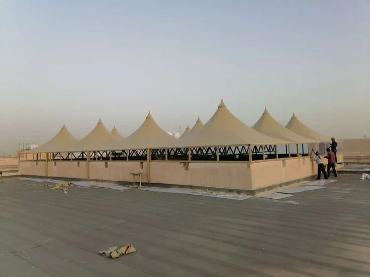 مظلات ساحات جوامع الرياض