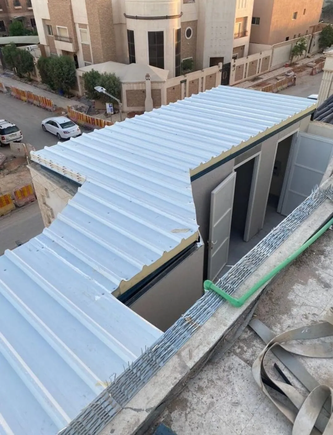 تركيب بناء ساندويش بنل حي الملقى