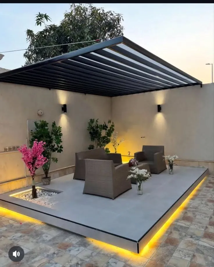 مظلات حدائق أشكال متنوعة الرياض