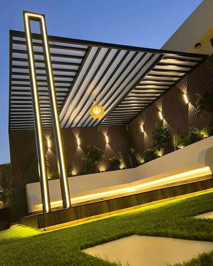 مظلات حدائق أشكال متنوعة الرياض