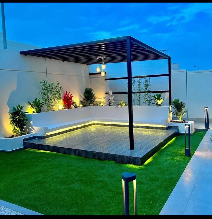 مظلات حدائق أشكال متنوعة الرياض