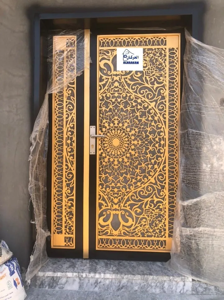 تصميم باب حديد حي الطويق