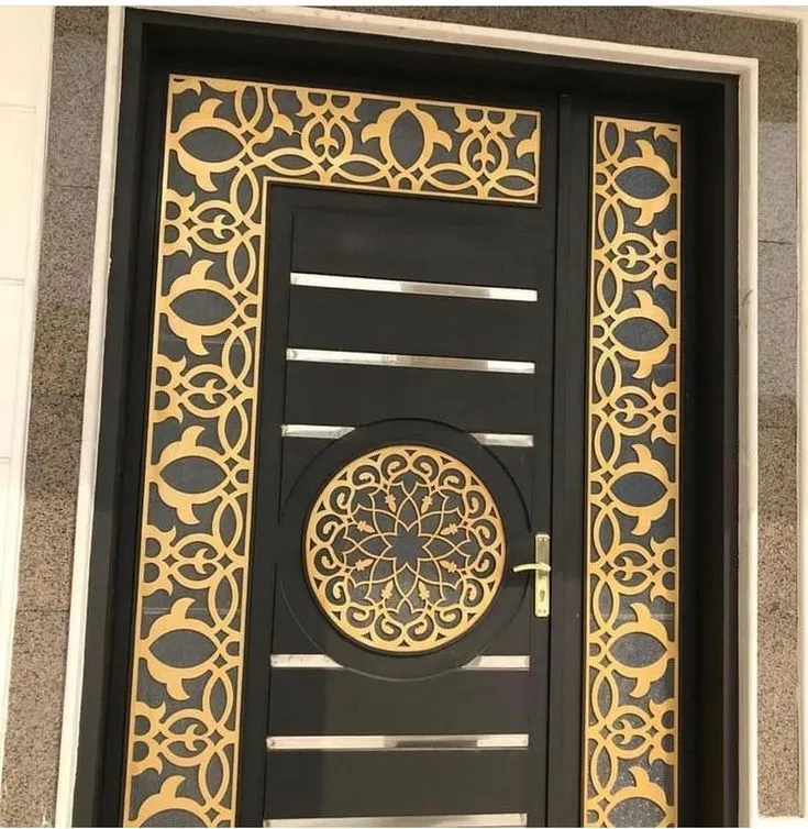 تصميم باب حديد حي الطويق
