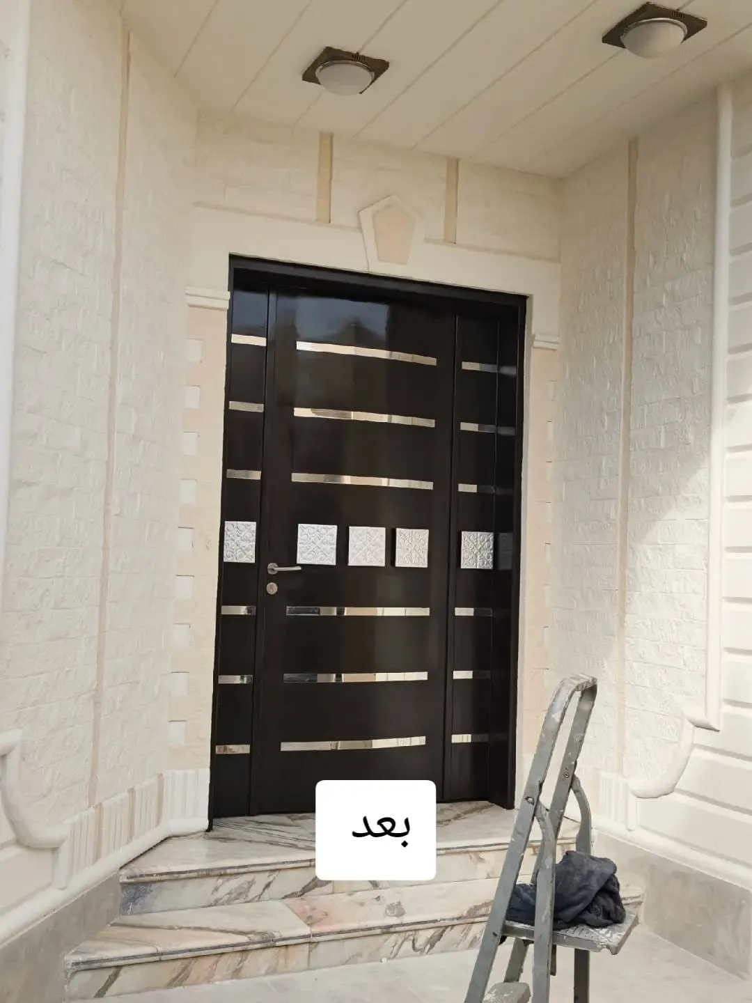 تصميم باب حديد حي الطويق