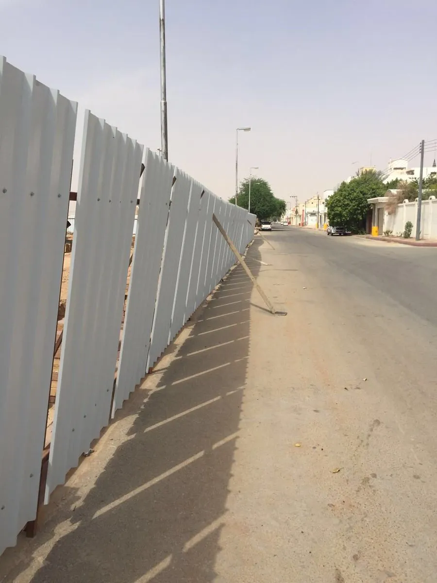 مقاول  تسوير  ارض  شينكو  شمال الرياض